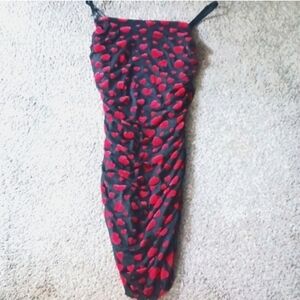 Sugarthrillz Noir Rise And Fall Dress